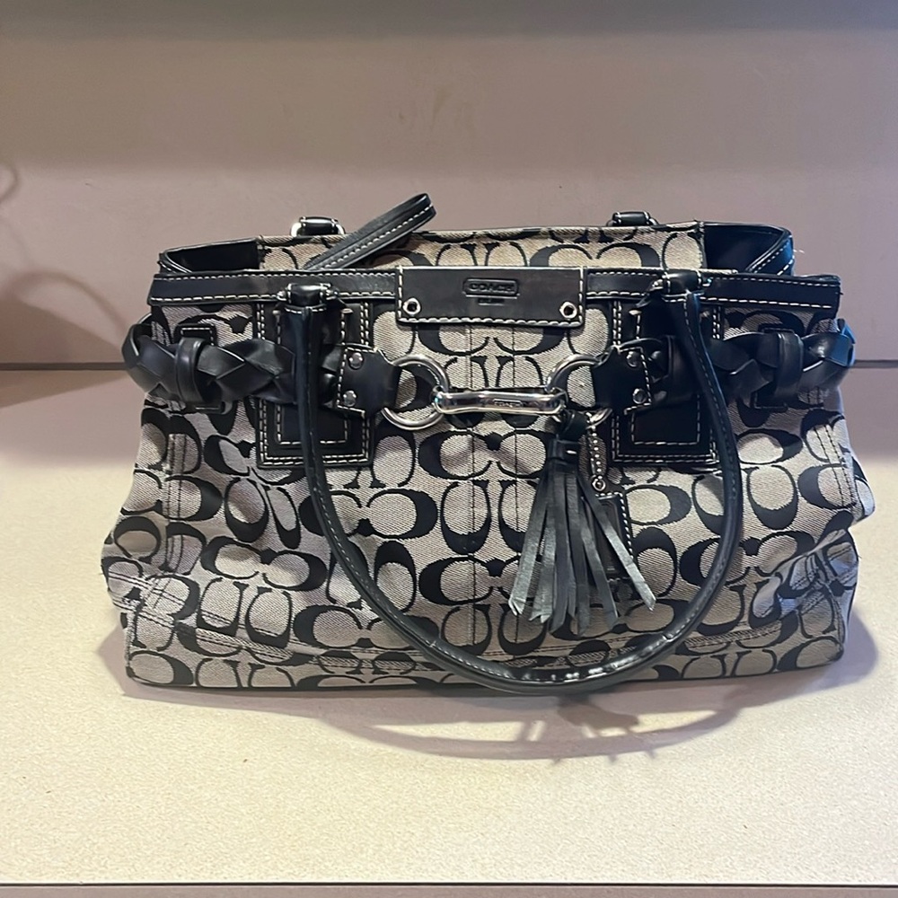 Coach handbag, slightly used but in really great shape